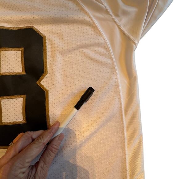 SAINTS Jeremy Shockey 88 Jersey Mens XXL athlesiure football NFL Onfield Reebok - Picture 9 of 10